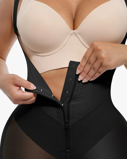 MORELIA U-Shaped Tummy Control Butt Lift Shaper Bodysuit - 3 In 1