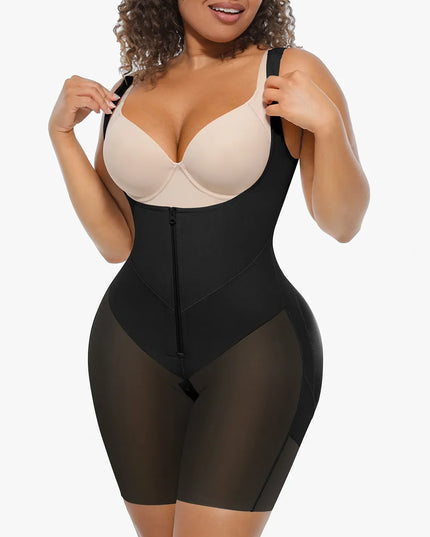 MORELIA U-Shaped Tummy Control Butt Lift Shaper Bodysuit - 3 In 1