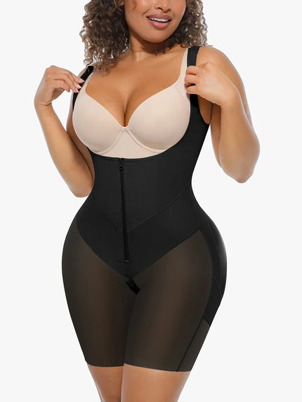 MORELIA U-Shaped Tummy Control Butt Lift Shaper Bodysuit - 3 In 1